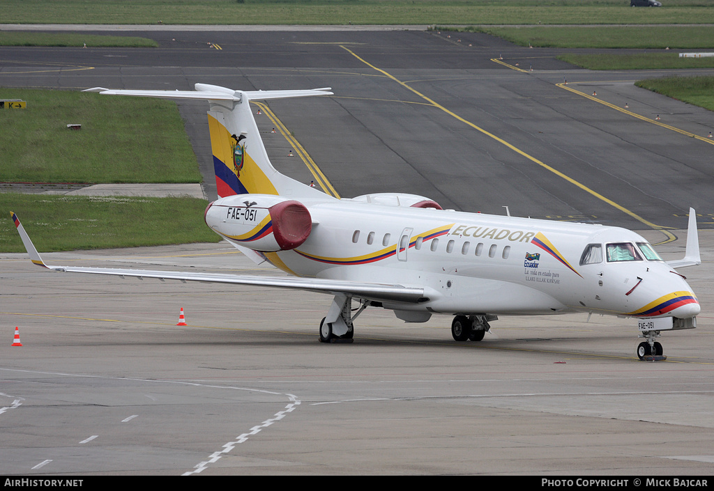 Aircraft Photo of FAE-051 | Embraer Legacy 600 (EMB-135BJ) | Ecuador - Air Force | AirHistory.net #22256