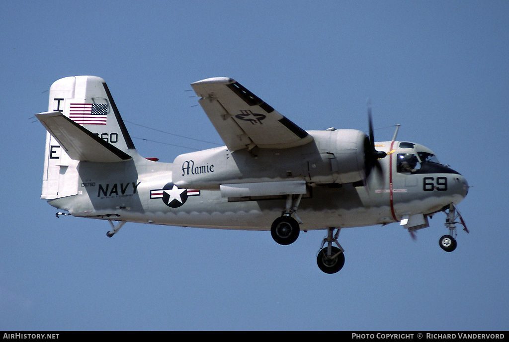 Aircraft Photo of 136760 | Grumman C-1A Trader (TF-1) | USA - Navy | AirHistory.net #22261