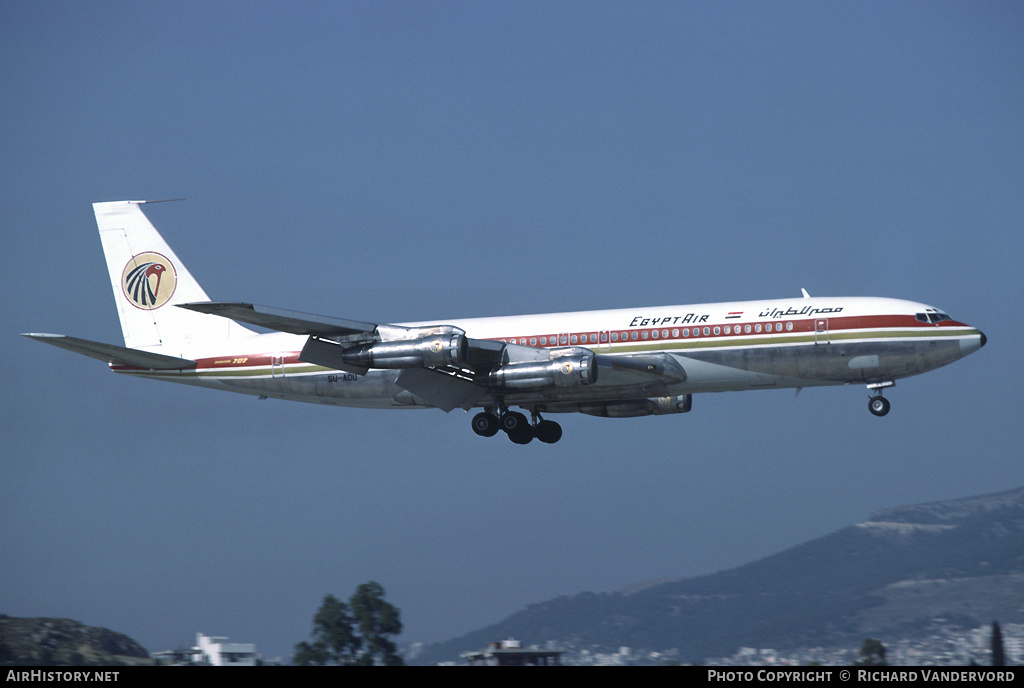 Aircraft Photo of SU-AOU | Boeing 707-366C | EgyptAir | AirHistory.net #22268