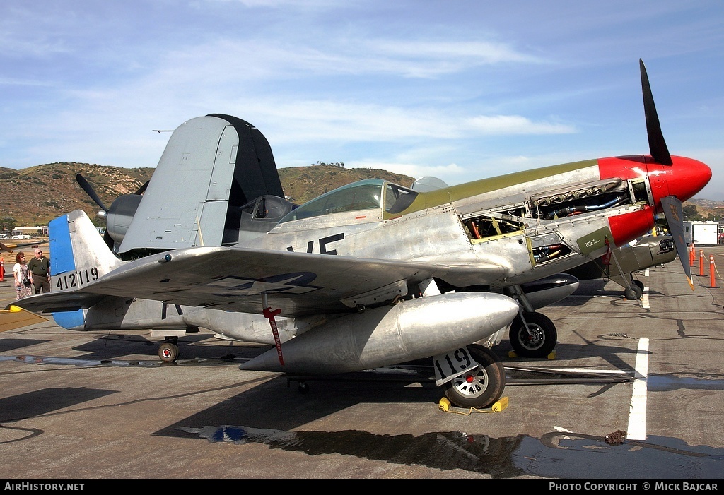 Aircraft Photo of N119VF / 412119 | North American P-51K Mustang | USA - Air Force | AirHistory.net #22280