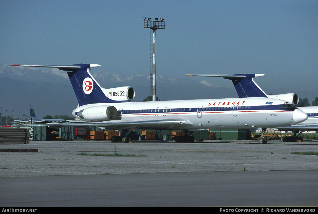 Aircraft Photo of UN-85852 | Tupolev Tu-154M | Sayakhat Airlines | AirHistory.net #22284