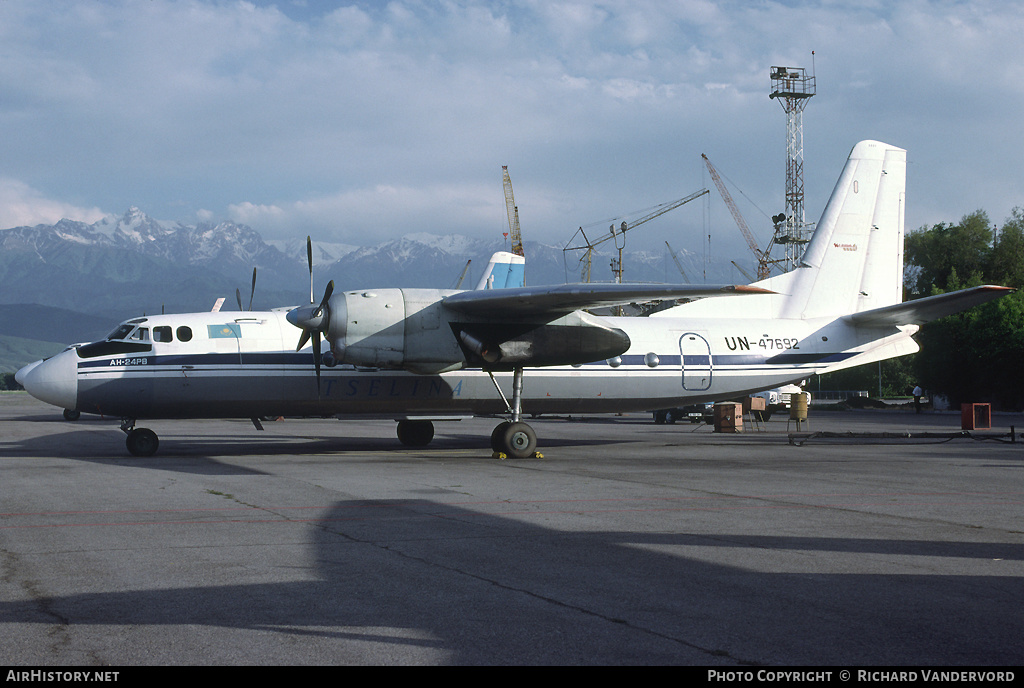 Aircraft Photo of UN-47692 | Antonov An-24RV | Tselina | AirHistory.net #22286