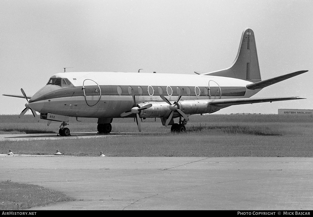 Aircraft Photo of CF-TIF | Vickers 757 Viscount | AirHistory.net #22299
