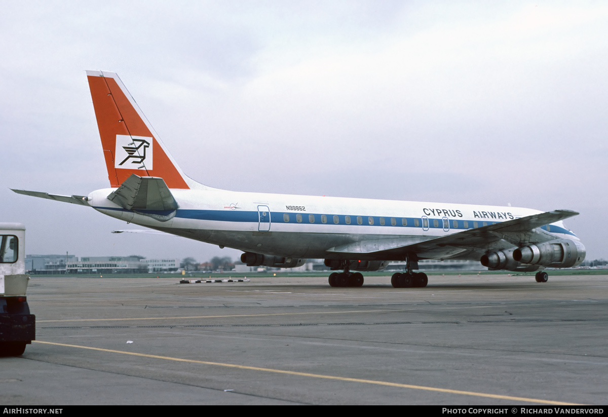 Aircraft Photo of N99862 | Douglas DC-8-52 | Cyprus Airways | AirHistory.net #22313