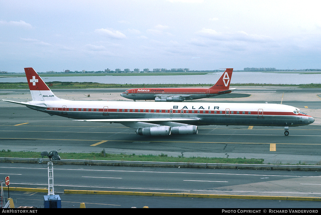 Aircraft Photo of HB-IDZ | McDonnell Douglas DC-8-63PF | Balair | AirHistory.net #22324