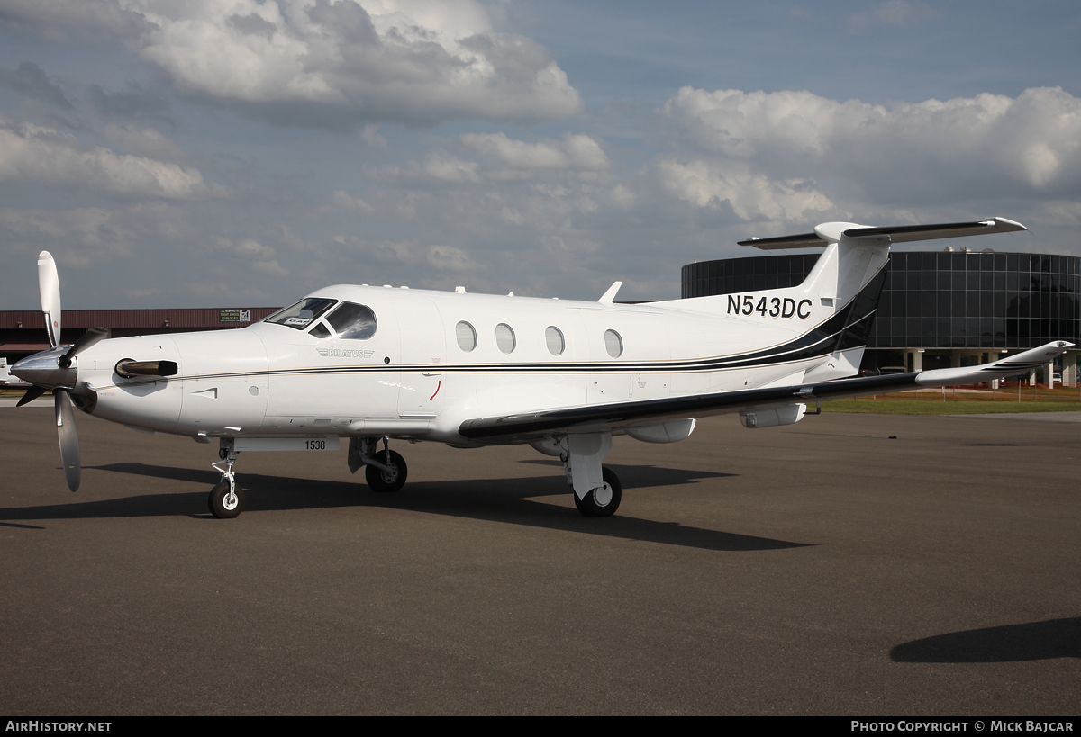 Aircraft Photo of N543DC | Pilatus PC-12NG (PC-12/47E) | AirHistory.net #22326