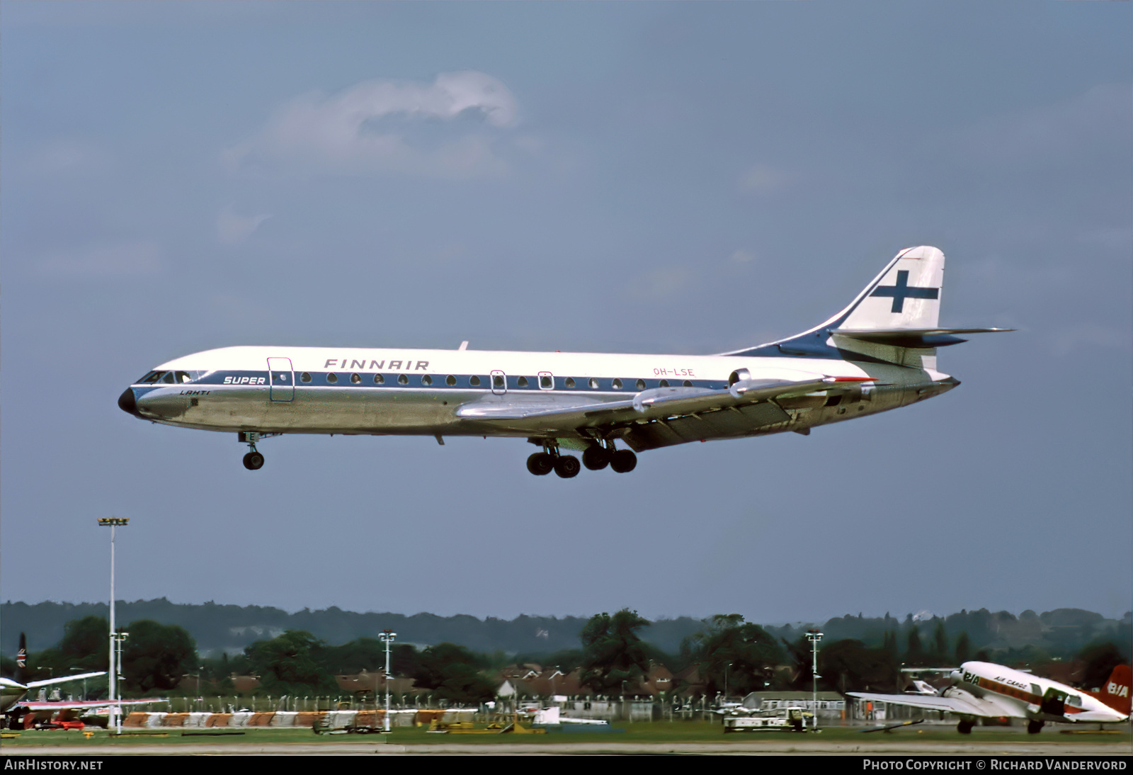 Aircraft Photo of OH-LSE | Sud SE-210 Caravelle 10B3 Super B | Finnair | AirHistory.net #22335