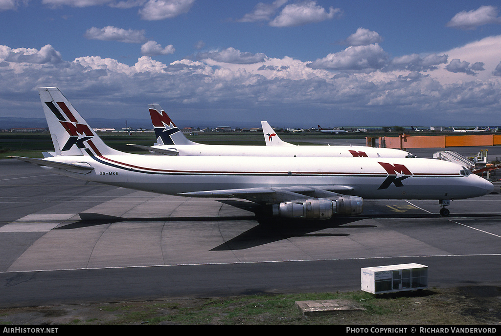 Aircraft Photo of 9G-MKE | Douglas DC-8-55(F) | MK Airlines | AirHistory.net #22336