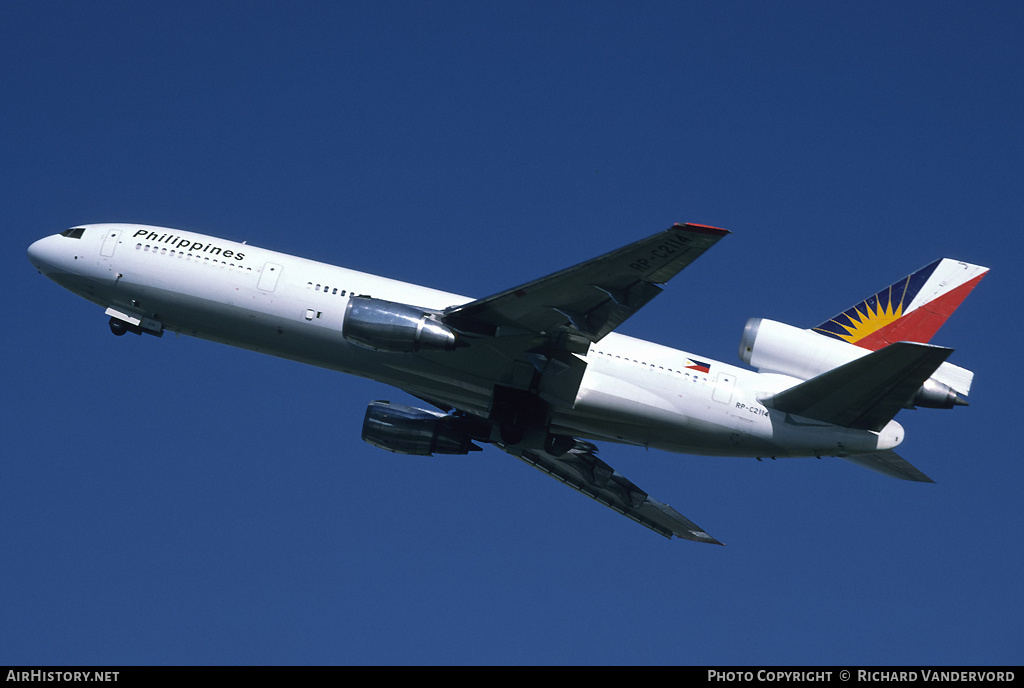 Aircraft Photo of RP-C2114 | McDonnell Douglas DC-10-30 | Philippine Airlines | AirHistory.net #22341