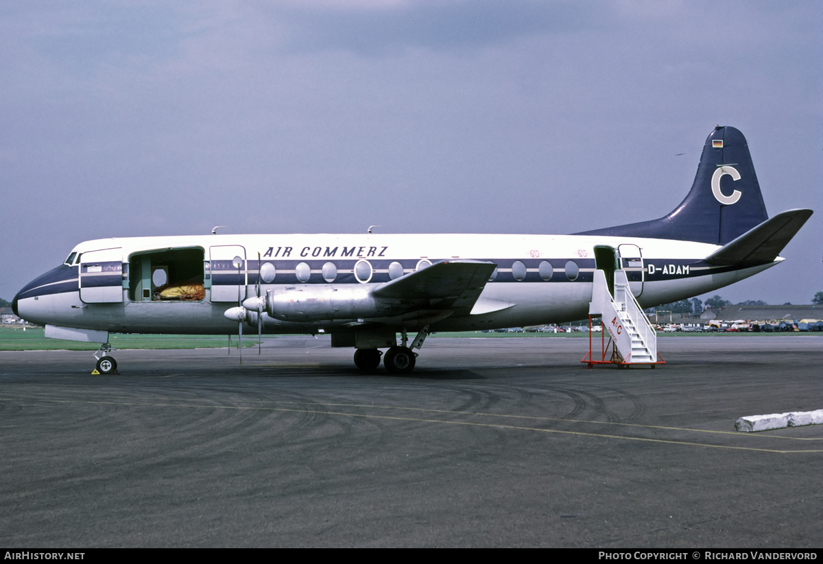 Aircraft Photo of D-ADAM | Vickers 808 Viscount | Air Commerz | AirHistory.net #22343