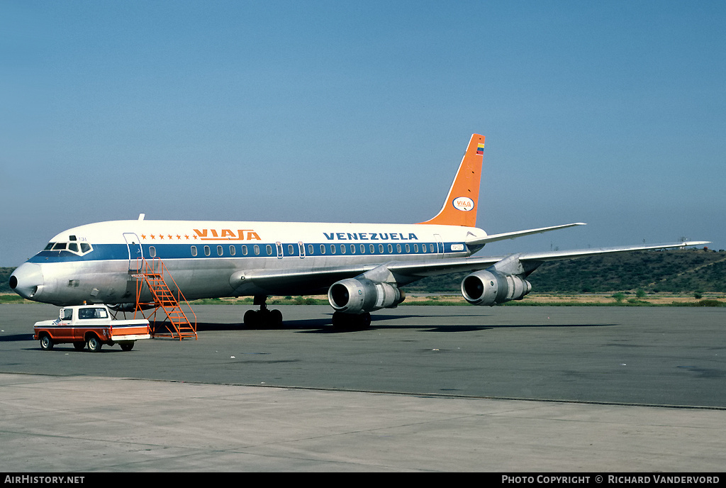 Aircraft Photo of YV-131C | Douglas DC-8-53 | Viasa | AirHistory.net #22355