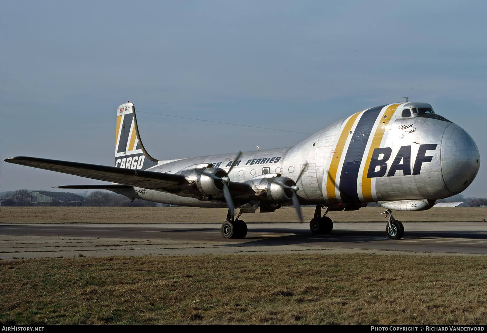 Aircraft Photo of G-ASDC | Aviation Traders ATL-98 Carvair | British Air Ferries - BAF | AirHistory.net #22364