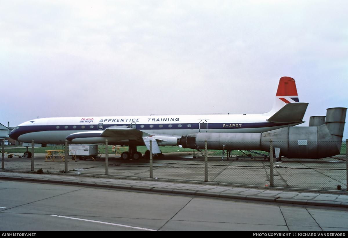 Aircraft Photo of G-APDT | De Havilland D.H. 106 Comet 4 | British Airways | AirHistory.net #22373