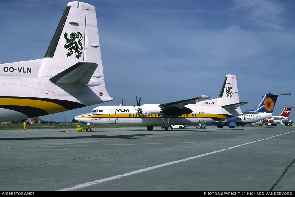 Aircraft Photo of OO-VLM | Fokker 50 | VLM Airlines | AirHistory.net #22383