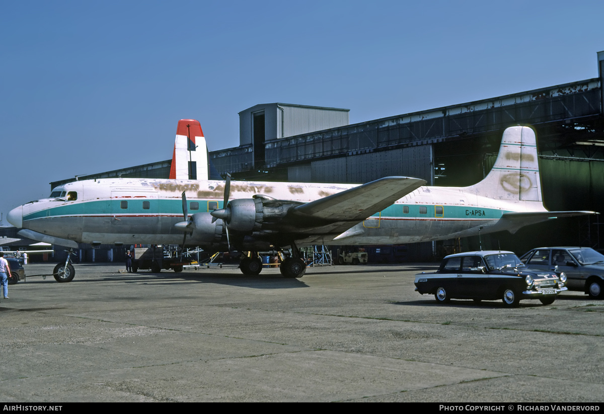 Aircraft Photo of G-APSA | Douglas DC-6A(C) | Yemen Airways Corporation | AirHistory.net #22397