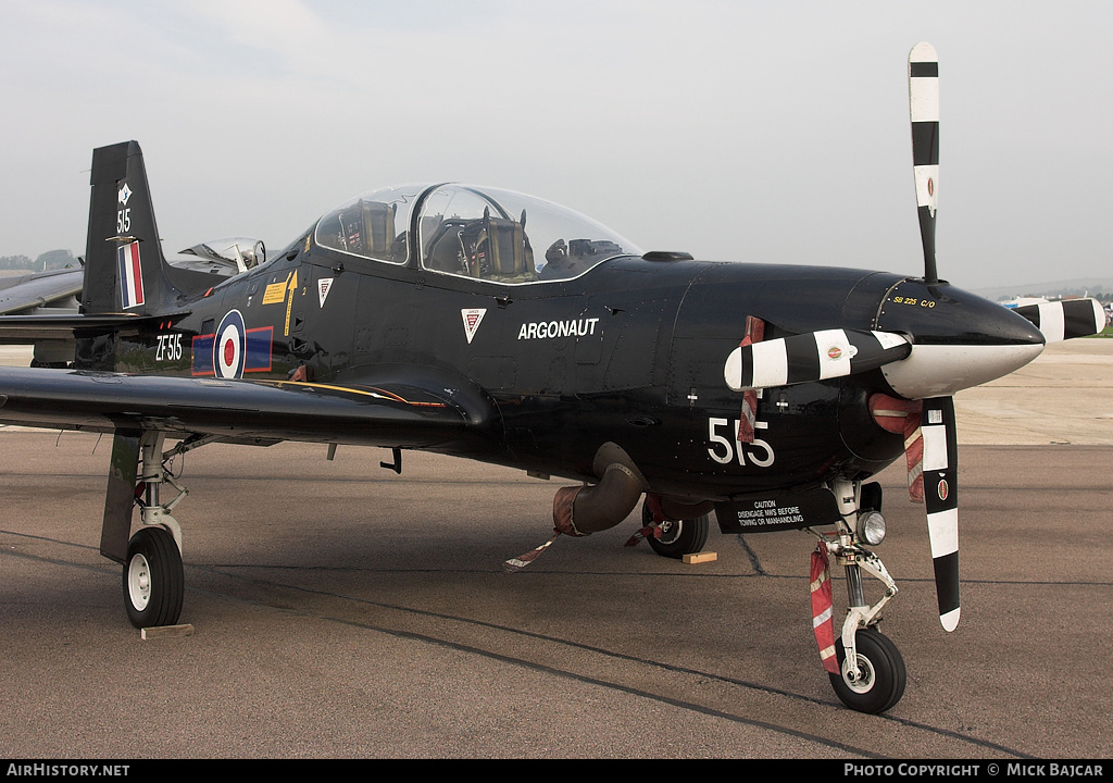 Aircraft Photo of ZF515 | Short S-312 Tucano T1 | UK - Air Force | AirHistory.net #22416