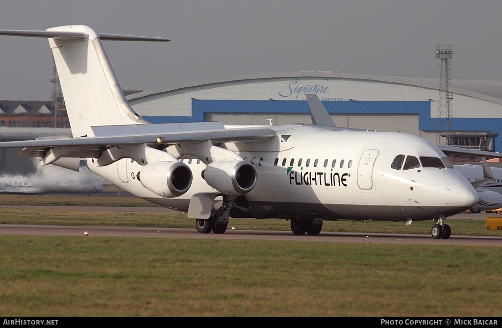 Aircraft Photo of G-BPNT | British Aerospace BAe-146-300 | Flightline | AirHistory.net #22423