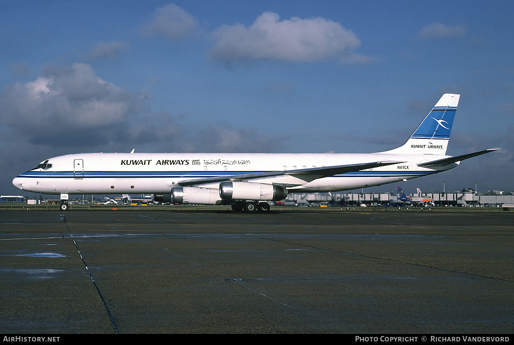Aircraft Photo of N61CX | McDonnell Douglas DC-8-62H(F) | Kuwait Airways Cargo | AirHistory.net #22424
