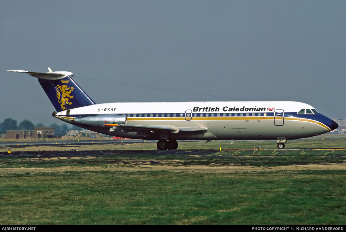 Aircraft Photo of G-BKAV | BAC 111-320AZ One-Eleven | British Caledonian Airways | AirHistory.net #22426