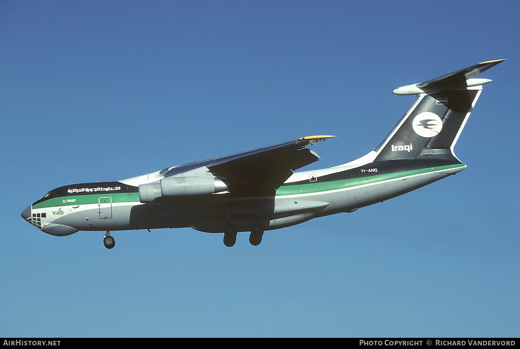 Aircraft Photo of YI-ANG | Ilyushin Il-76MD | Iraqi Airways | AirHistory.net #22428