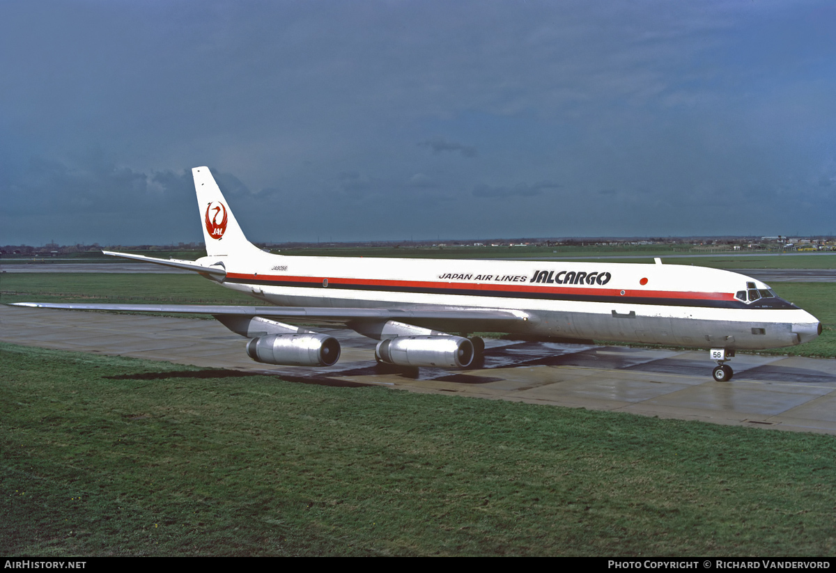 Aircraft Photo of JA8056 | McDonnell Douglas DC-8-62AF | Japan Air Lines - JAL Cargo | AirHistory.net #22432
