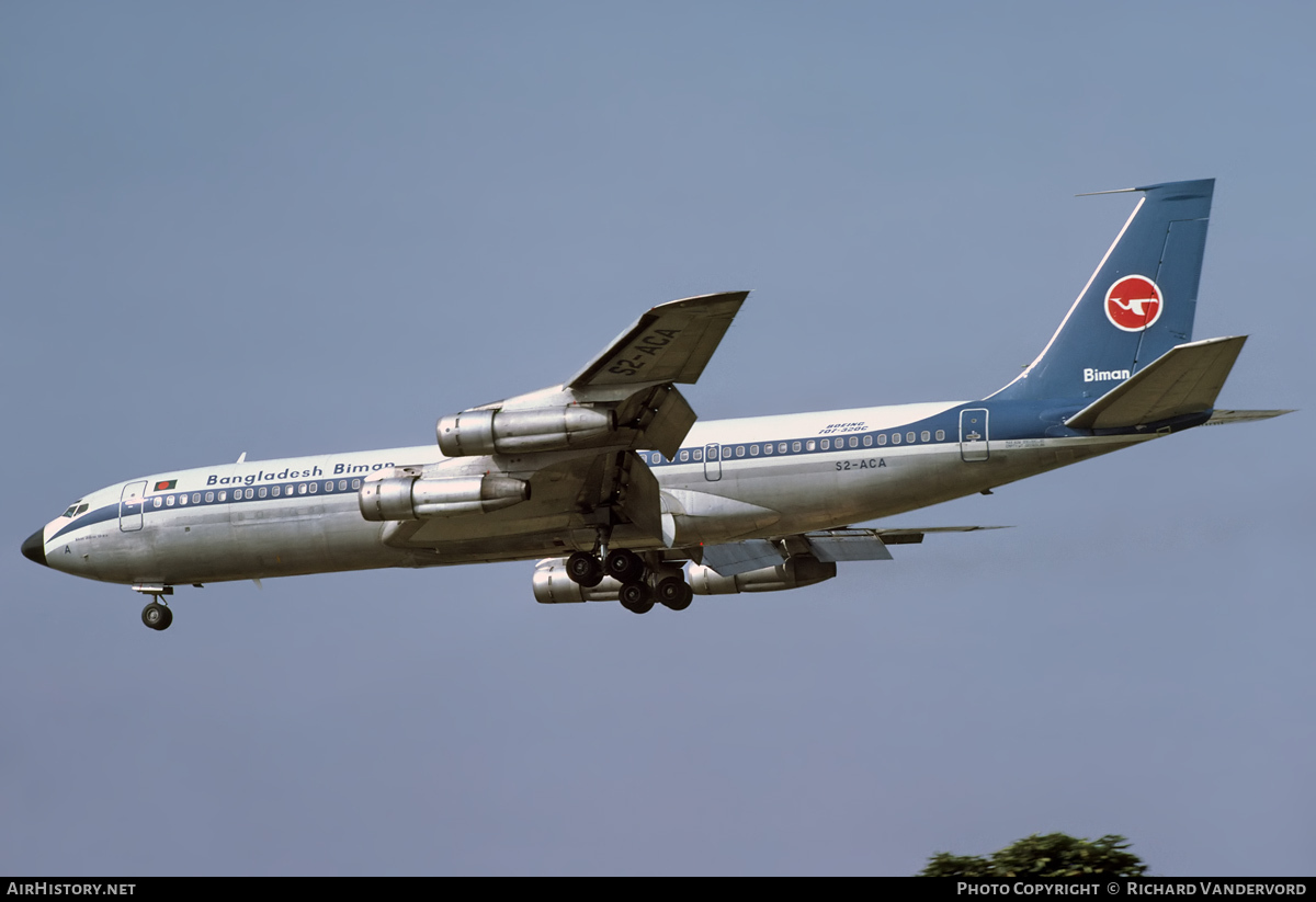 Aircraft Photo of S2-ACA | Boeing 707-351C | Bangladesh Biman | AirHistory.net #22433