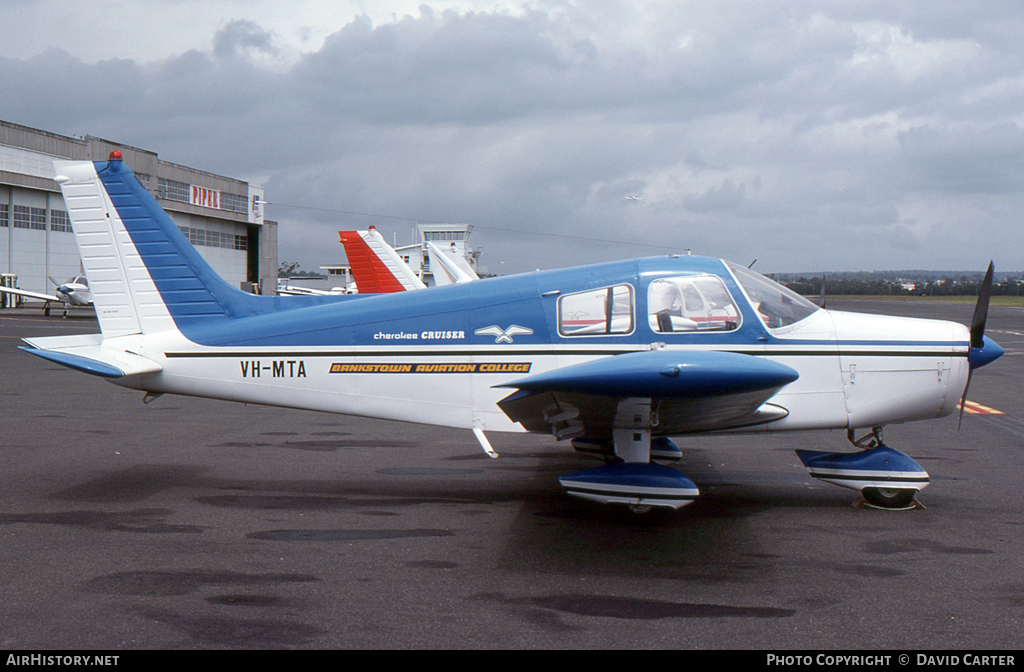 Aircraft Photo of VH-MTA | Piper PA-28-140 Cherokee Cruiser | Bankstown Aviation College | AirHistory.net #22444