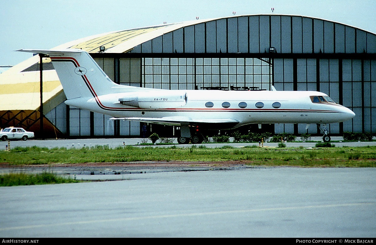 Aircraft Photo of XA-FOU | Grumman American G-1159 Gulfstream II | AirHistory.net #22451