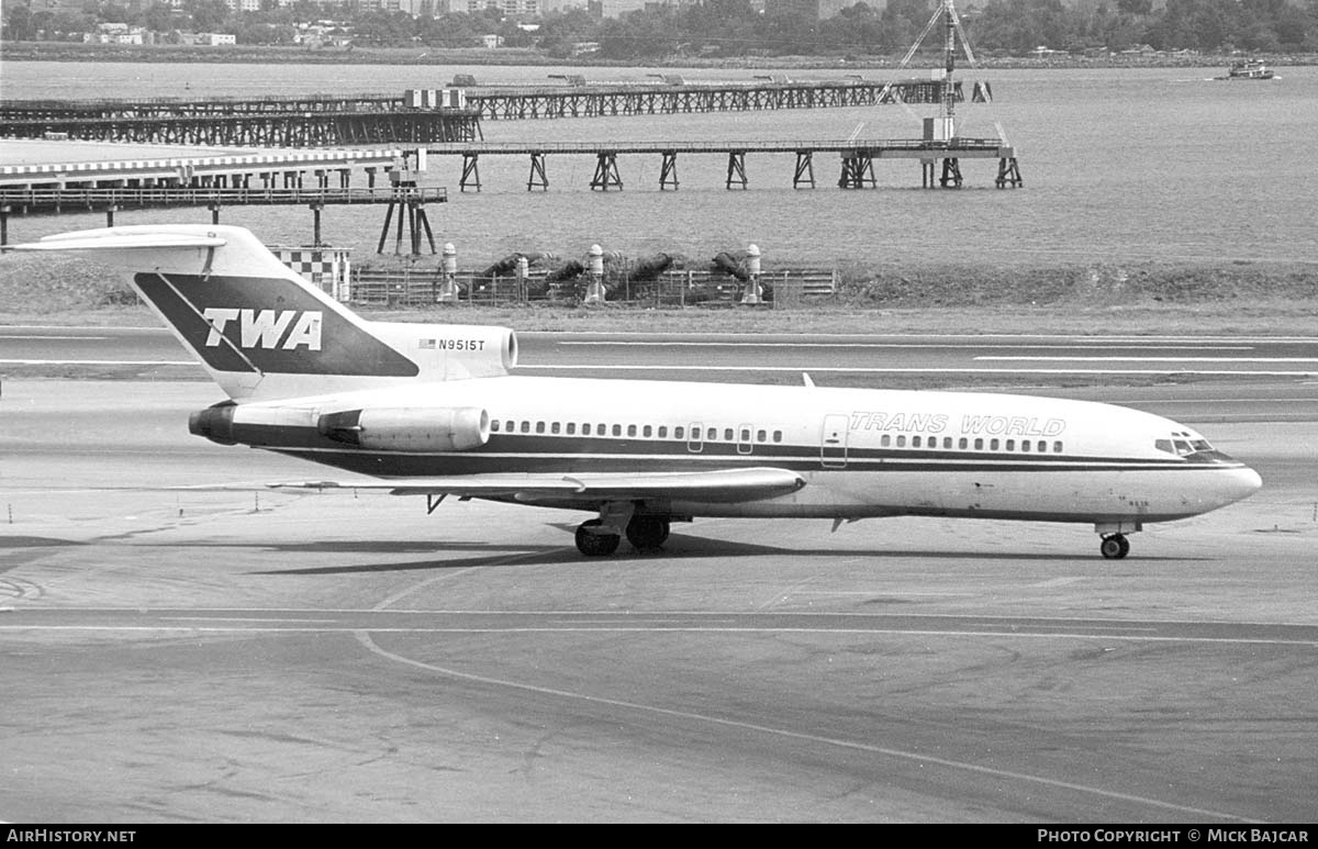 Aircraft Photo of N9515T | Boeing 727-180C | Trans World Airlines - TWA | AirHistory.net #22454