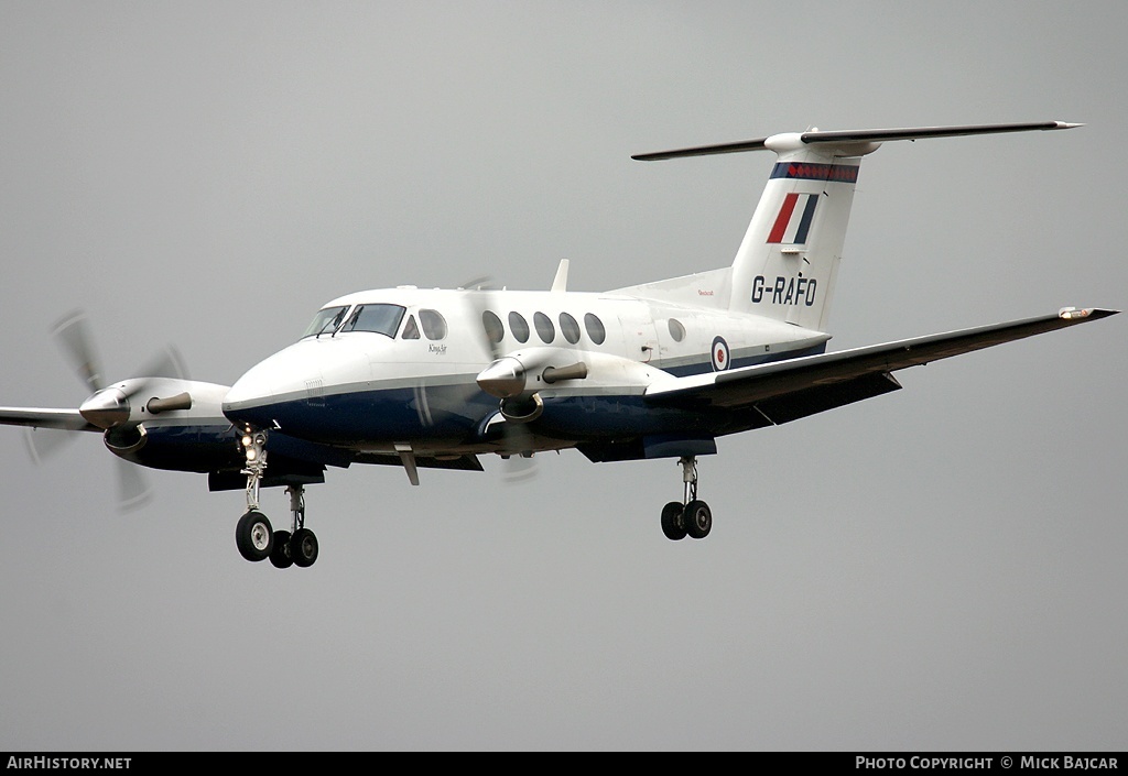 Aircraft Photo of G-RAFO | Raytheon B200 King Air | UK - Air Force | AirHistory.net #22462