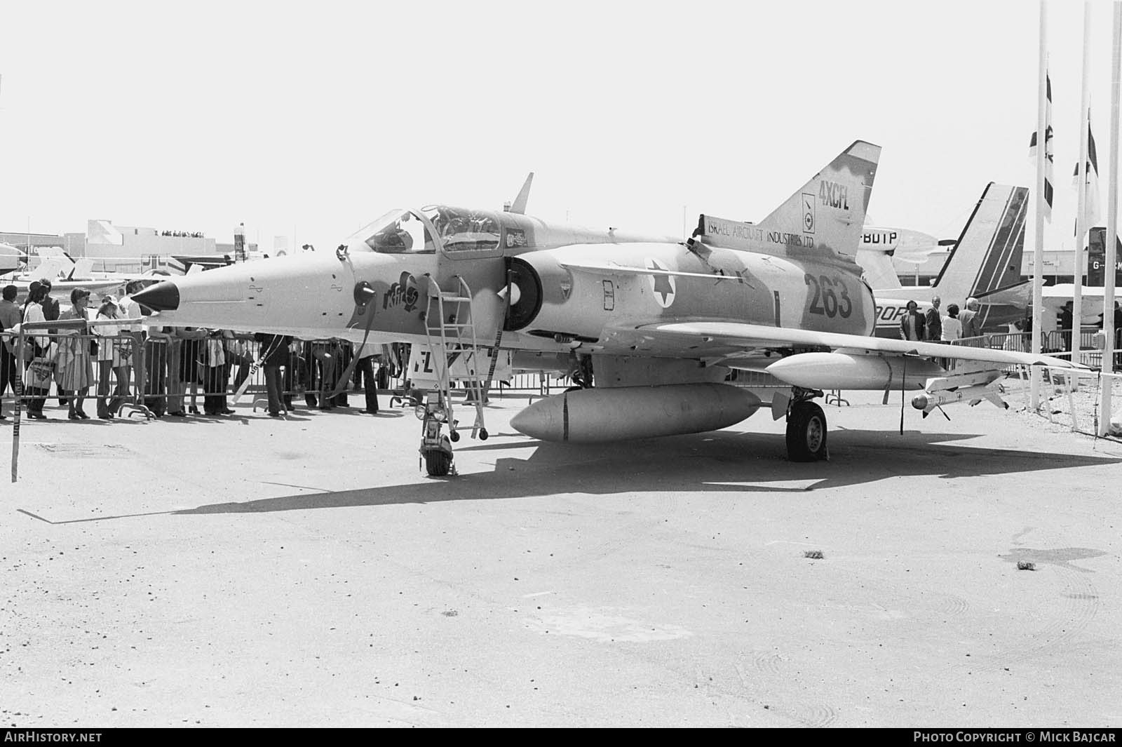 Aircraft Photo of 4X-CFL | Israel Aircraft Industries Kfir C2 | Israel - Air Force | AirHistory.net #22467