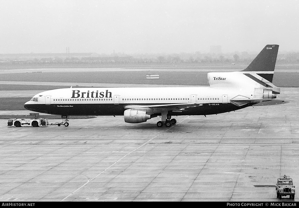 Aircraft Photo of G-BEAM | Lockheed L-1011-385-1 TriStar 1 | British Airways | AirHistory.net #22468