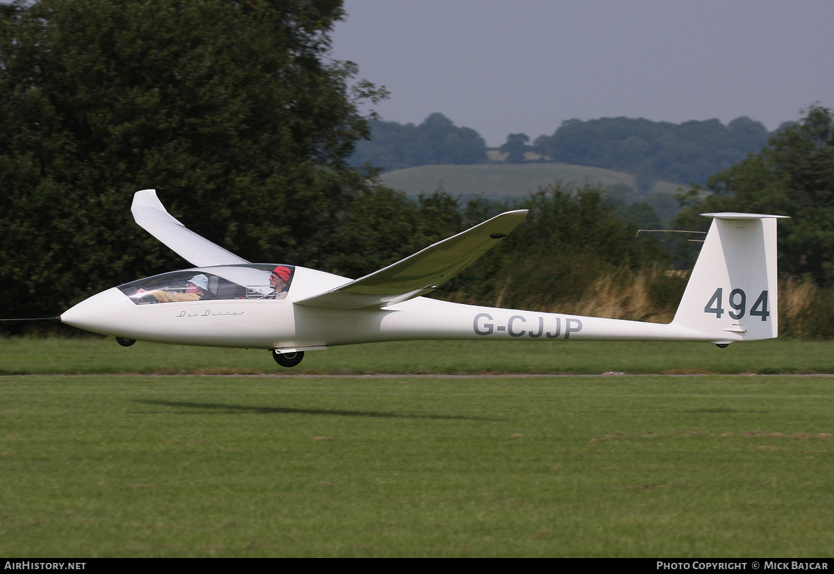 Aircraft Photo of G-CJJP | Schempp-Hirth Duo Discus | AirHistory.net #22474