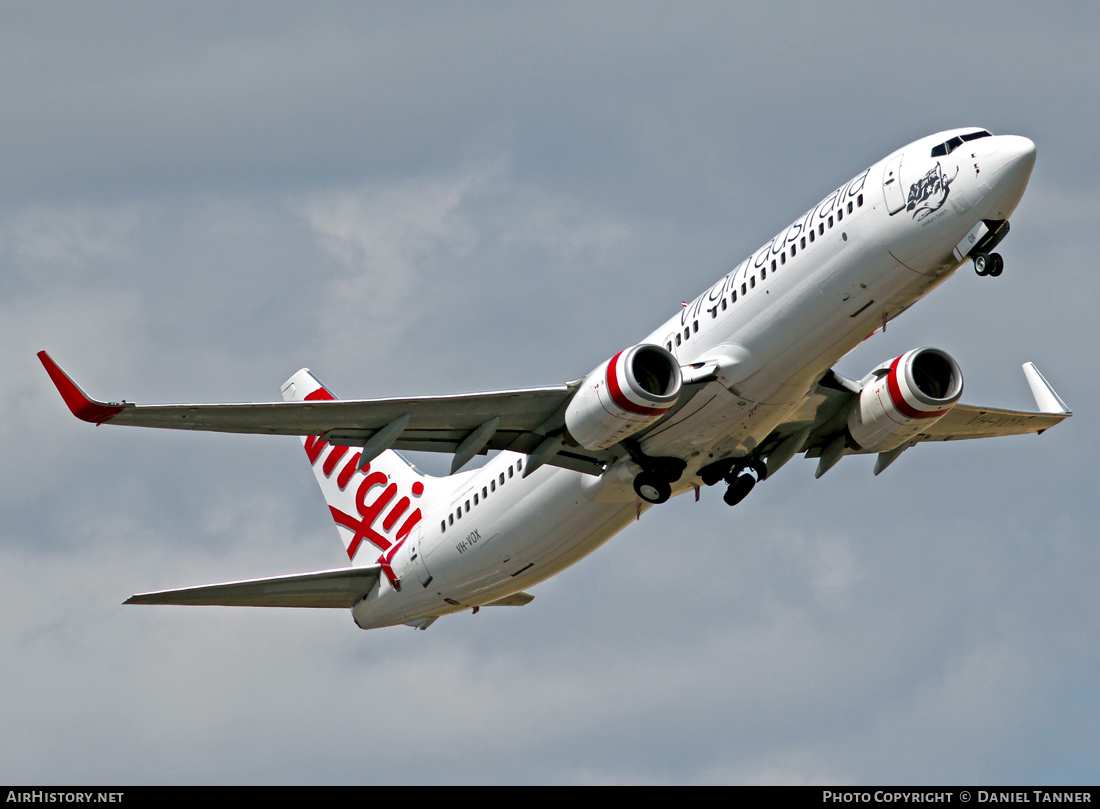 Aircraft Photo of VH-VOX | Boeing 737-8BK | Virgin Australia Airlines | AirHistory.net #22485