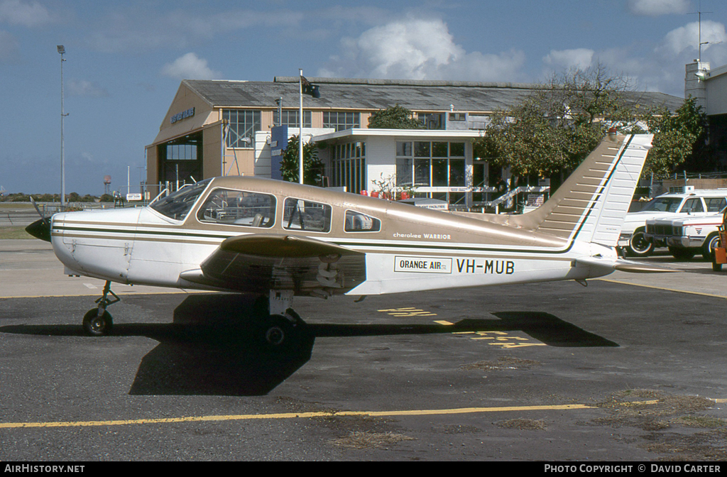 Aircraft Photo of VH-MUB | Piper PA-28-151 Cherokee Warrior | Orange Air | AirHistory.net #22494