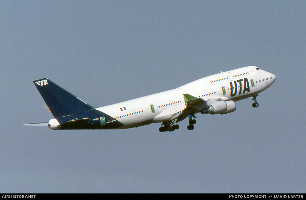 Aircraft Photo of F-GEXA | Boeing 747-4B3 | UTA - Union de Transports Aériens | AirHistory.net #22502