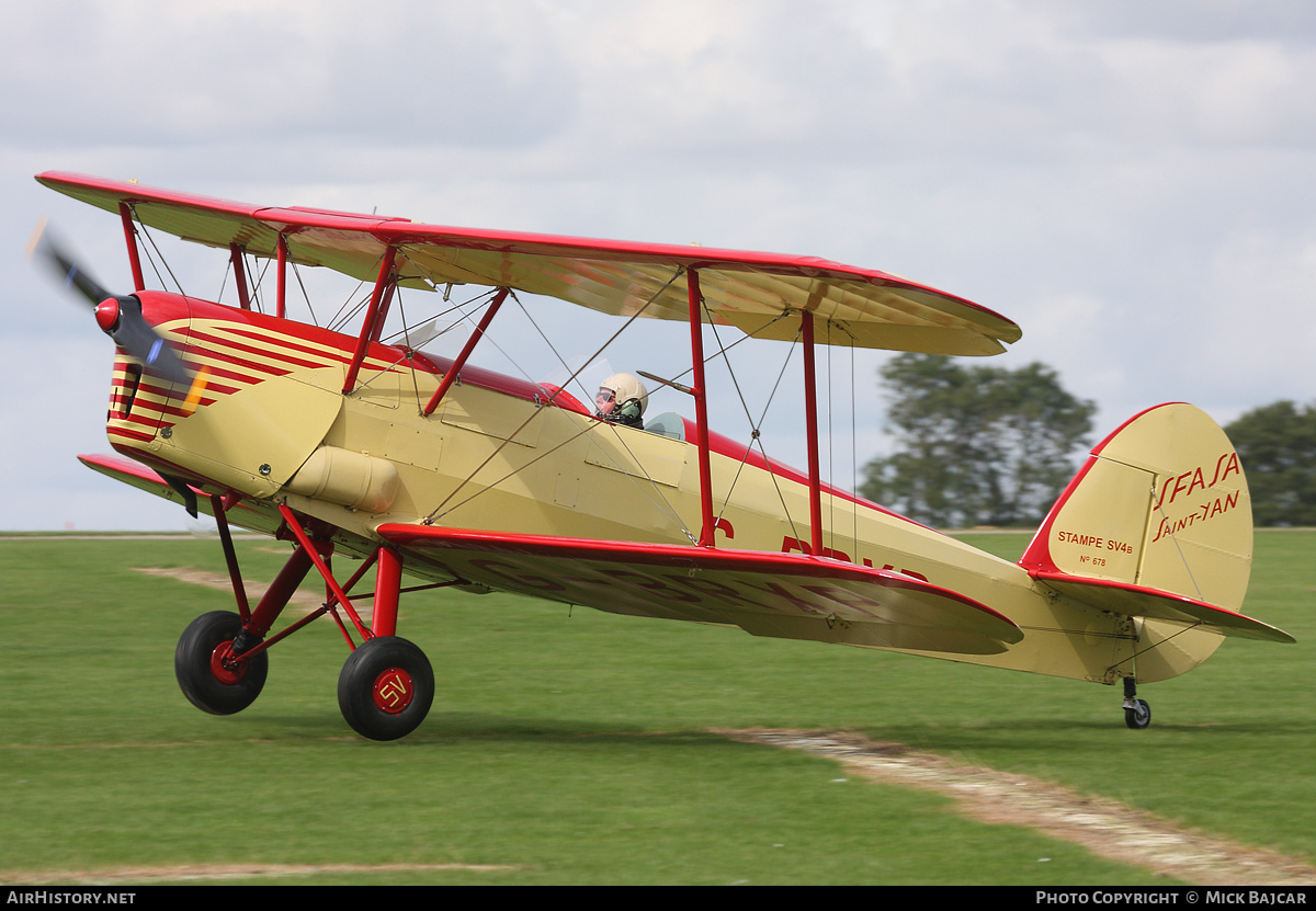 Aircraft Photo of G-BRXP | Stampe-Vertongen SV-4B | SFASA - Service de la Formation Aéronautique et des Sports Aériens | AirHistory.net #22506