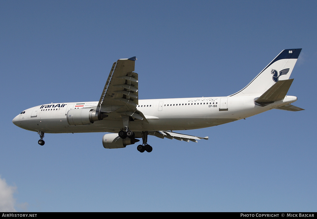 Aircraft Photo of EP-IBB | Airbus A300B4-605R | Iran Air | AirHistory.net #22514