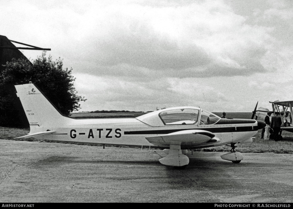 Aircraft Photo of G-ATZS | Wassmer WA-41 Super Baladou IV | AirHistory.net #22534