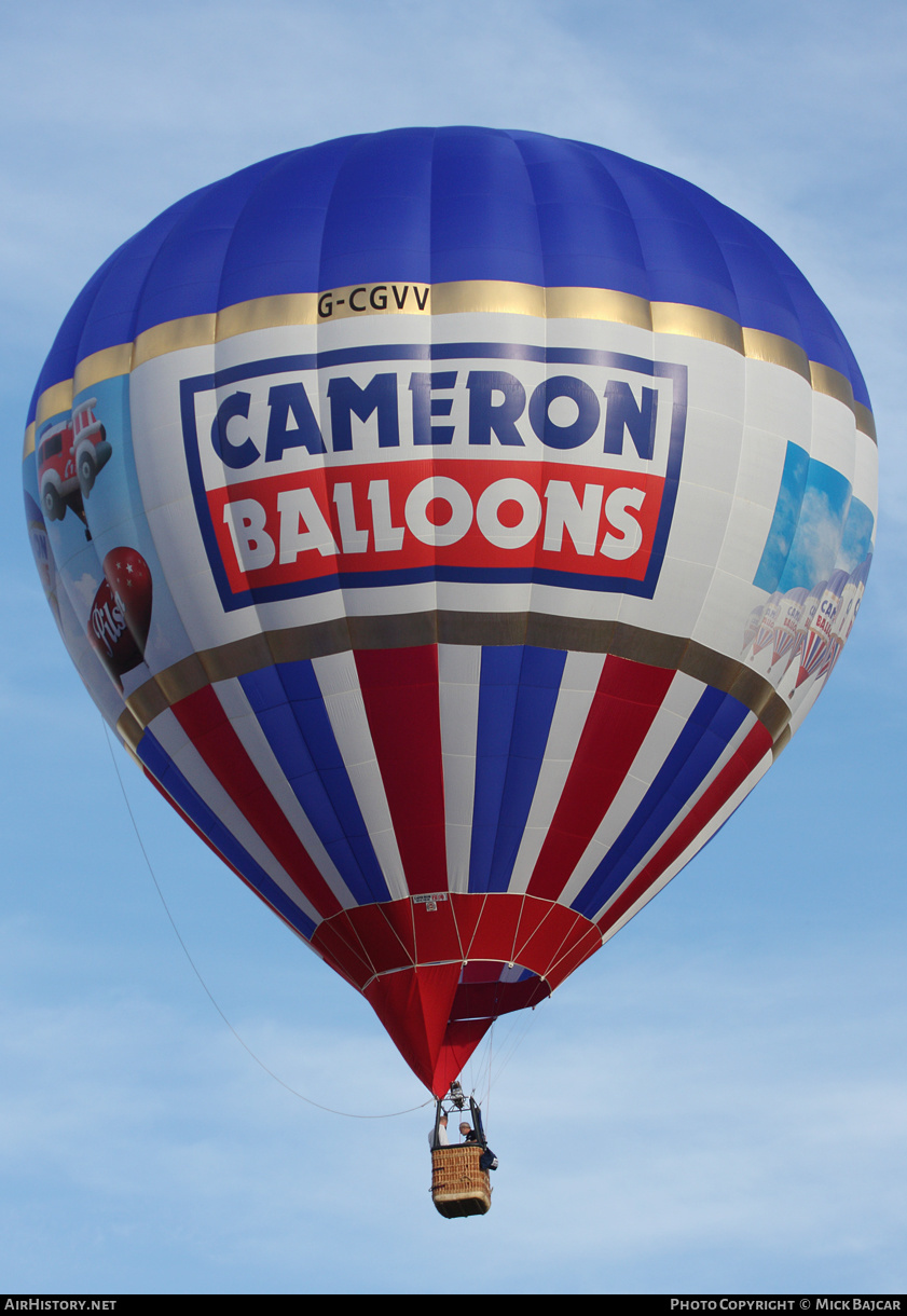 Aircraft Photo of G-CGVV | Cameron Z-90 | Cameron Balloons | AirHistory.net #22559