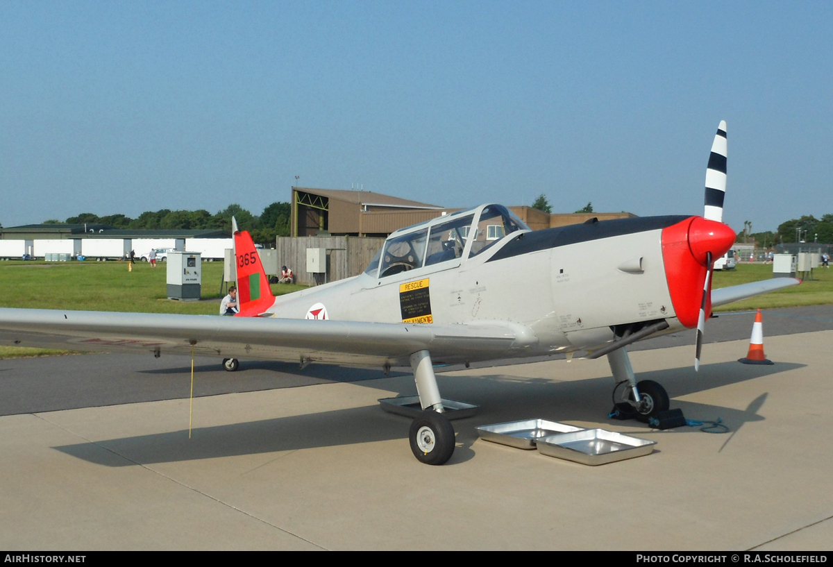 Aircraft Photo of G-DHPM / 1365 | De Havilland Canada DHC-1 Chipmunk Mk22 | Portugal - Air Force | AirHistory.net #22561