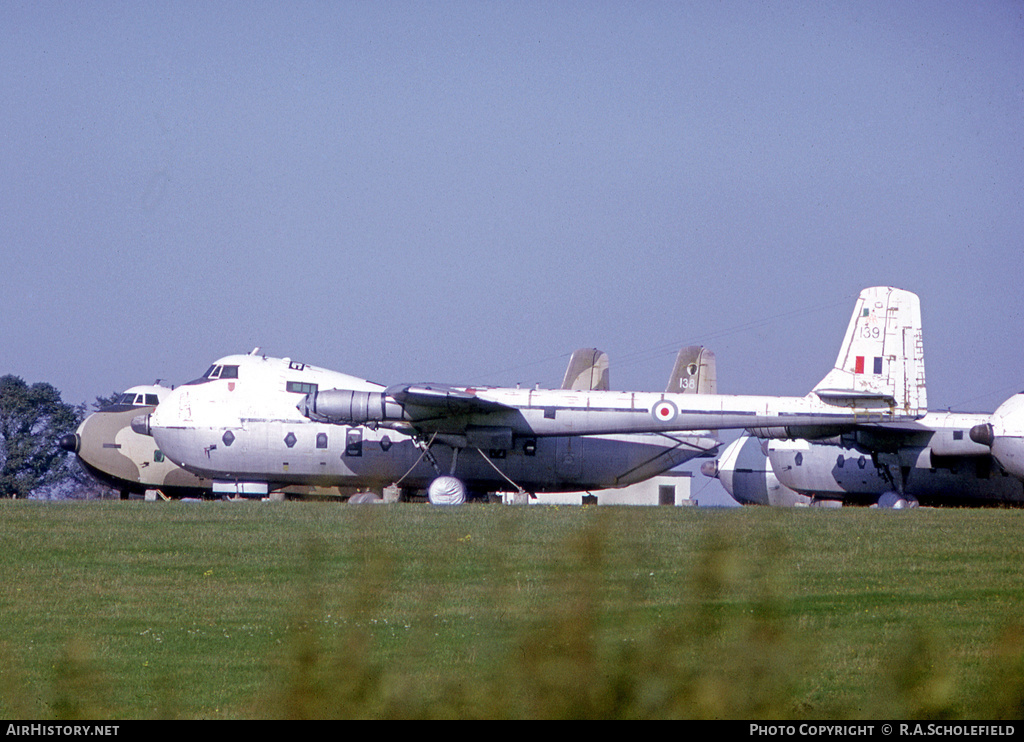 Aircraft Photo of XR139 | Armstrong Whitworth AW-660 Argosy C.1 | UK - Air Force | AirHistory.net #22580
