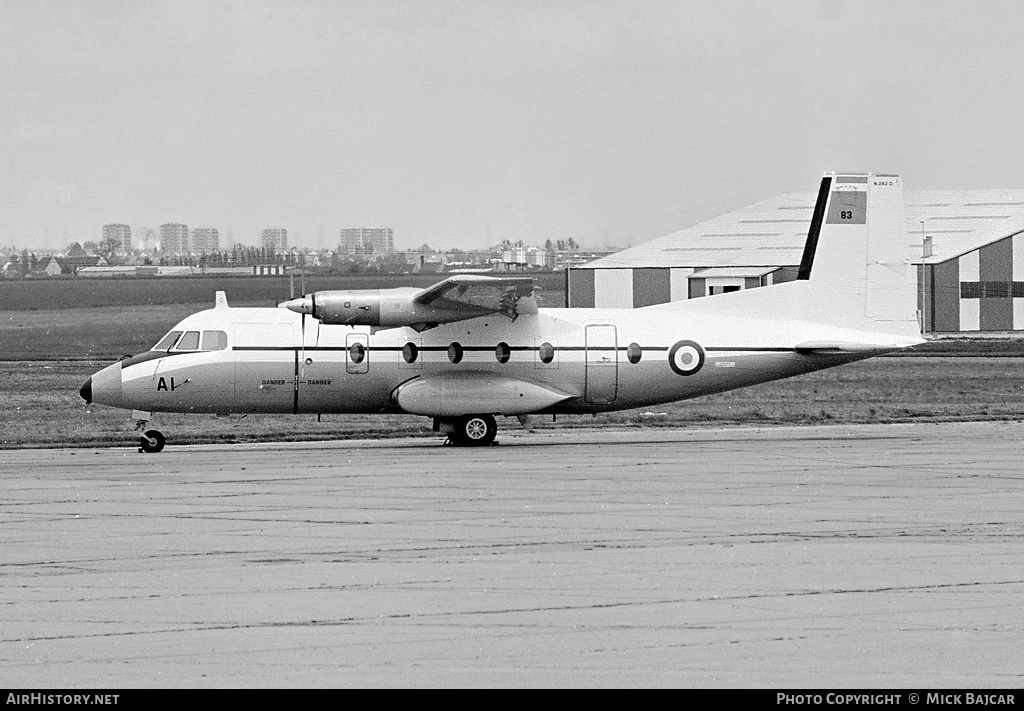 Aircraft Photo of 83 | Aerospatiale N-262D-51 Fregate | France - Air Force | AirHistory.net #22599