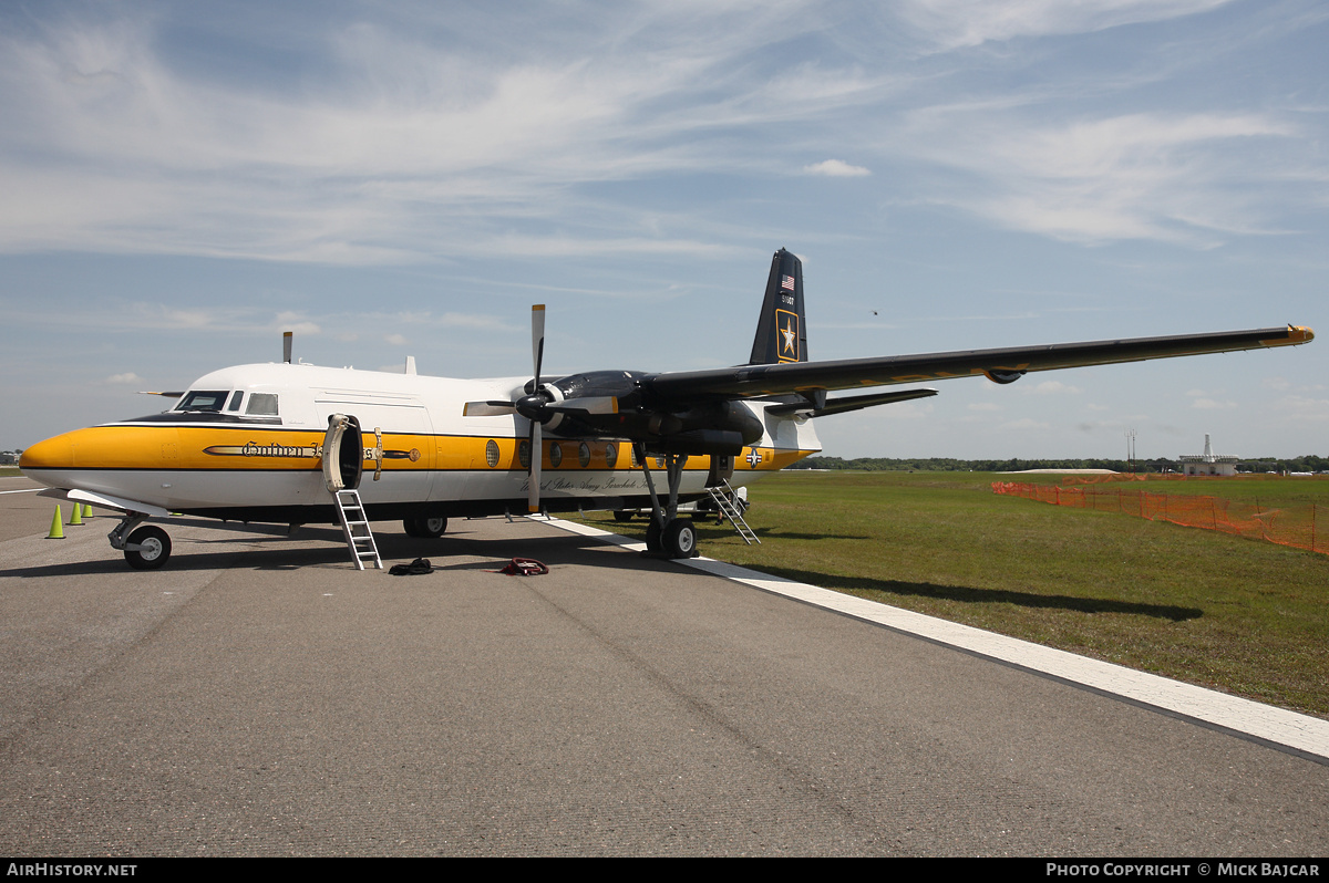 Aircraft Photo of 85-1607 / 51607 | Fokker C-31A Troopship (F27-400M) | USA - Army | AirHistory.net #22603