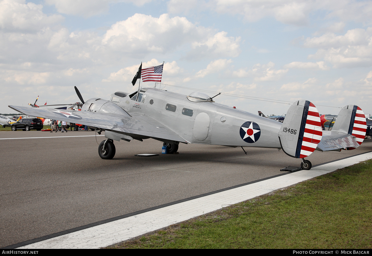 Aircraft Photo of N214CR / 41-9486 | Hamilton AT-11 | USA - Air Force | AirHistory.net #22605