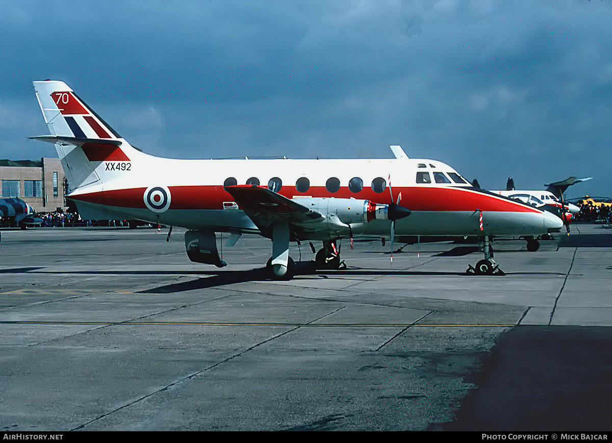 Aircraft Photo of XX492 | Scottish Aviation HP-137 Jetstream T1 | UK - Air Force | AirHistory.net #22611