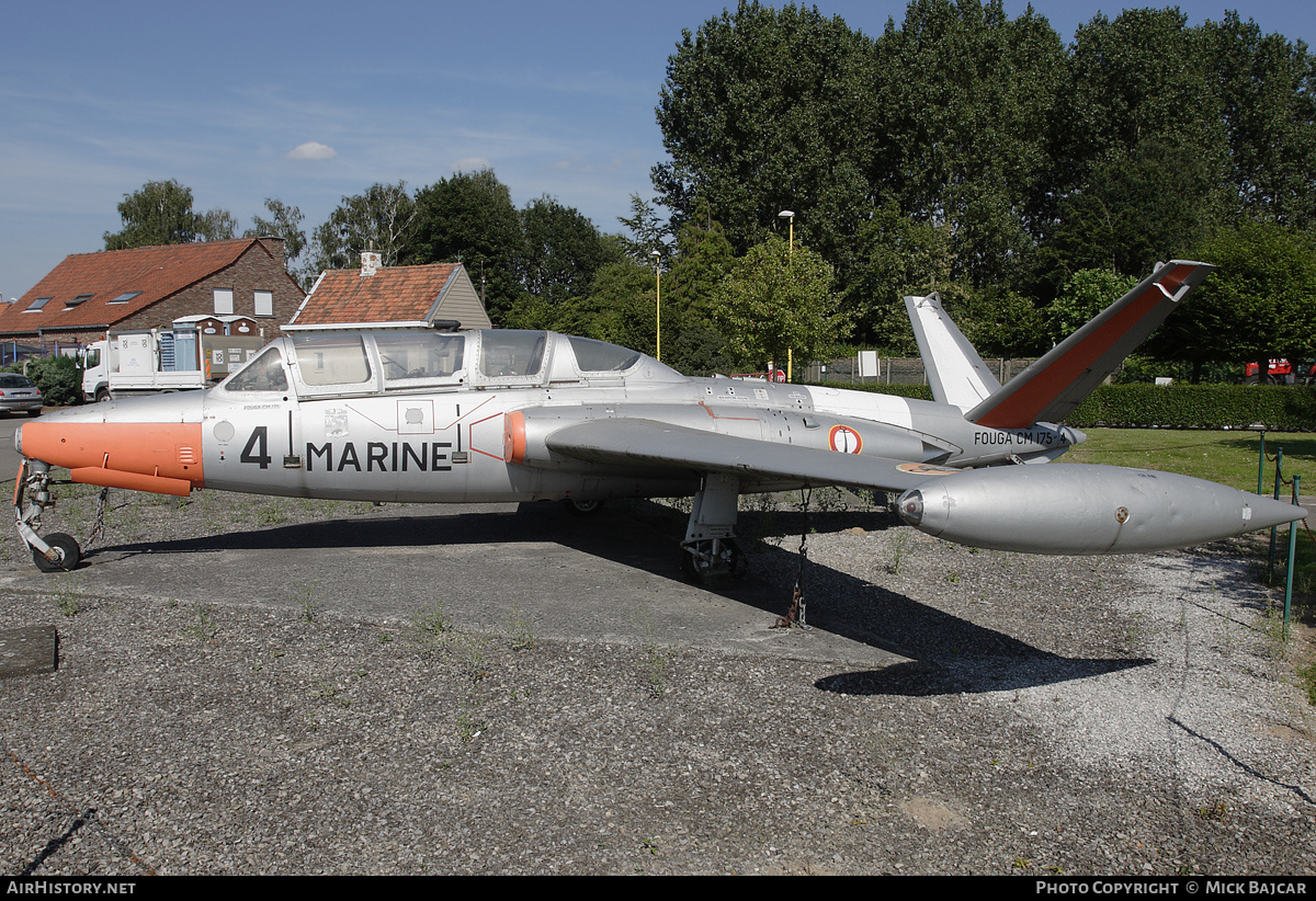 Aircraft Photo of 4 | Fouga CM-175 Zéphyr | France - Navy | AirHistory.net #22623
