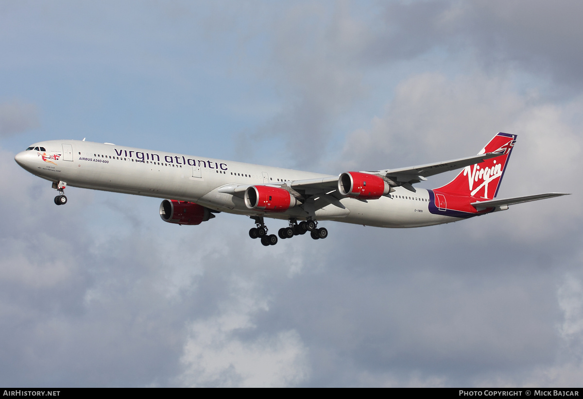 Aircraft Photo of G-VWIN | Airbus A340-642 | Virgin Atlantic Airways | AirHistory.net #22625