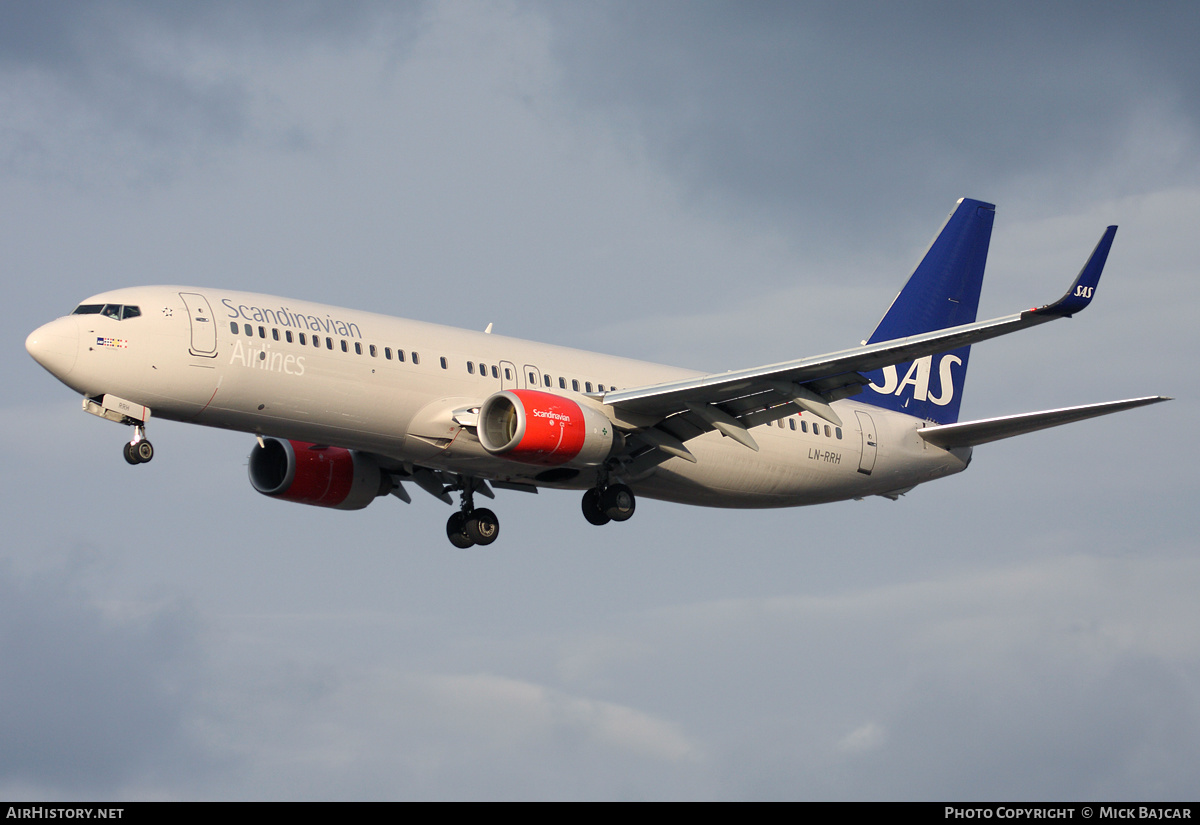 Aircraft Photo of LN-RRH | Boeing 737-883 | Scandinavian Airlines - SAS | AirHistory.net #22626