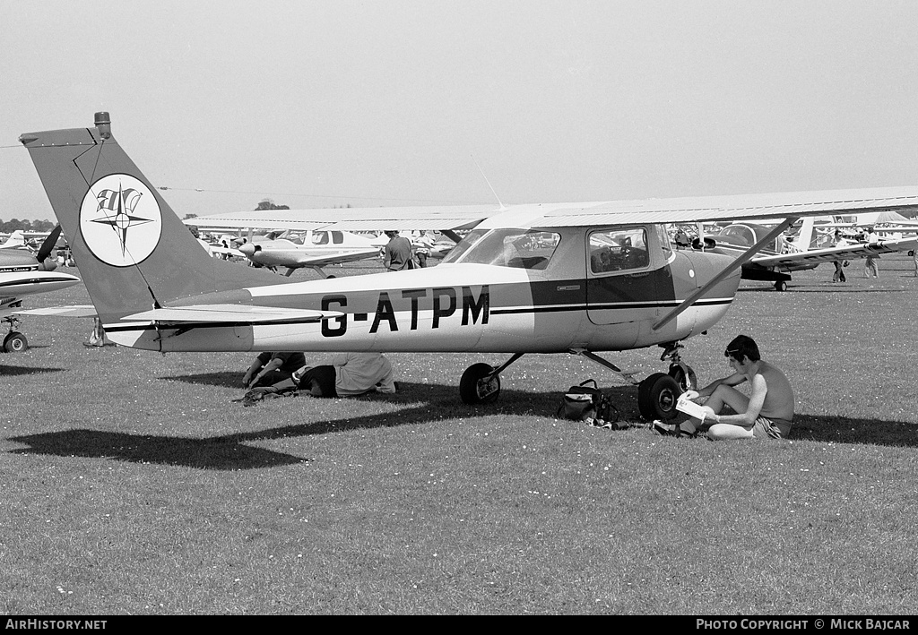 Aircraft Photo of G-ATPM | Reims F150F | Dan-Air London | AirHistory.net #22633